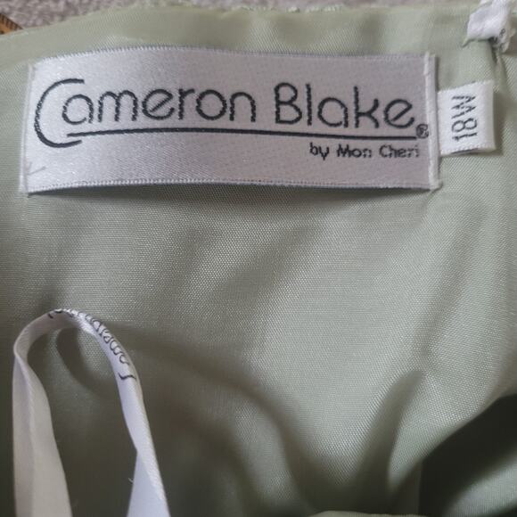 Cameron Blake Sleeveless Midi Cocktail Dress Size 18W - Picture 3 of 4